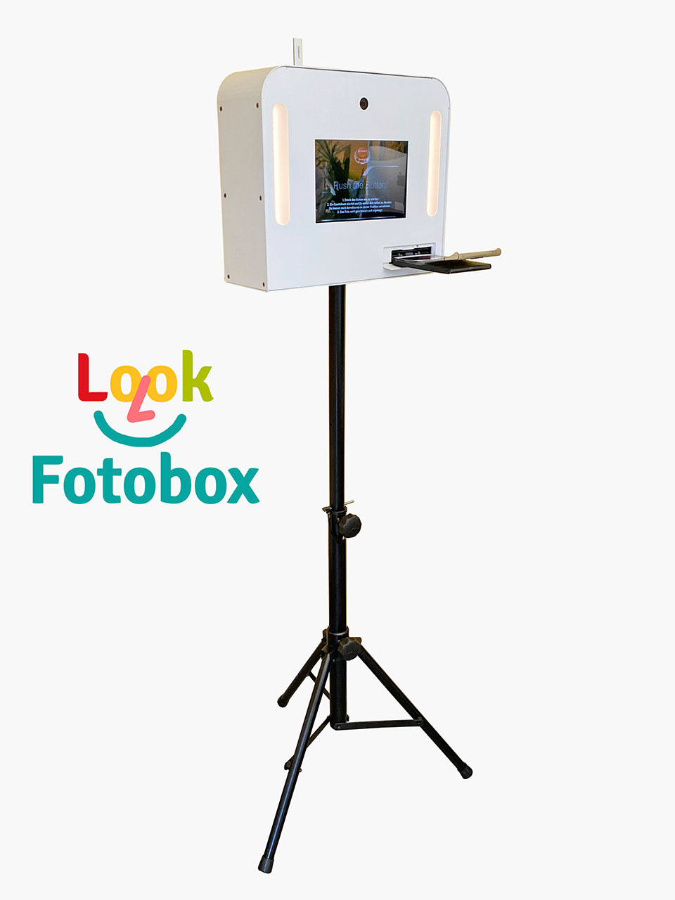 Look-Fotobox mieten in Behrensdorf (Ostsee) - Photobooth, Sofortdruck
