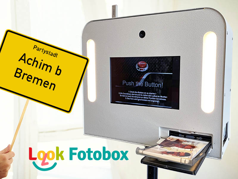 Look-Fotobox für Hochzeit, Geburtstag oder Firmenevent in Achim b Bremen mieten