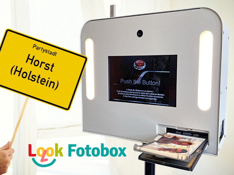 Look-Fotobox für Hochzeit, Geburtstag oder Firmenevent in Horst (Holstein) mieten