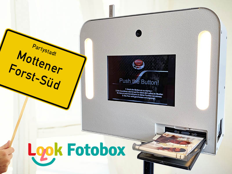 Look-Fotobox für Hochzeit, Geburtstag oder Firmenevent in Mottener Forst-Süd mieten